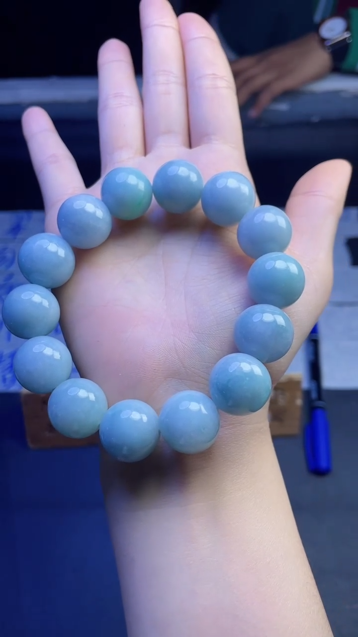 【闪购商品】定制翡翠未镶嵌珠串