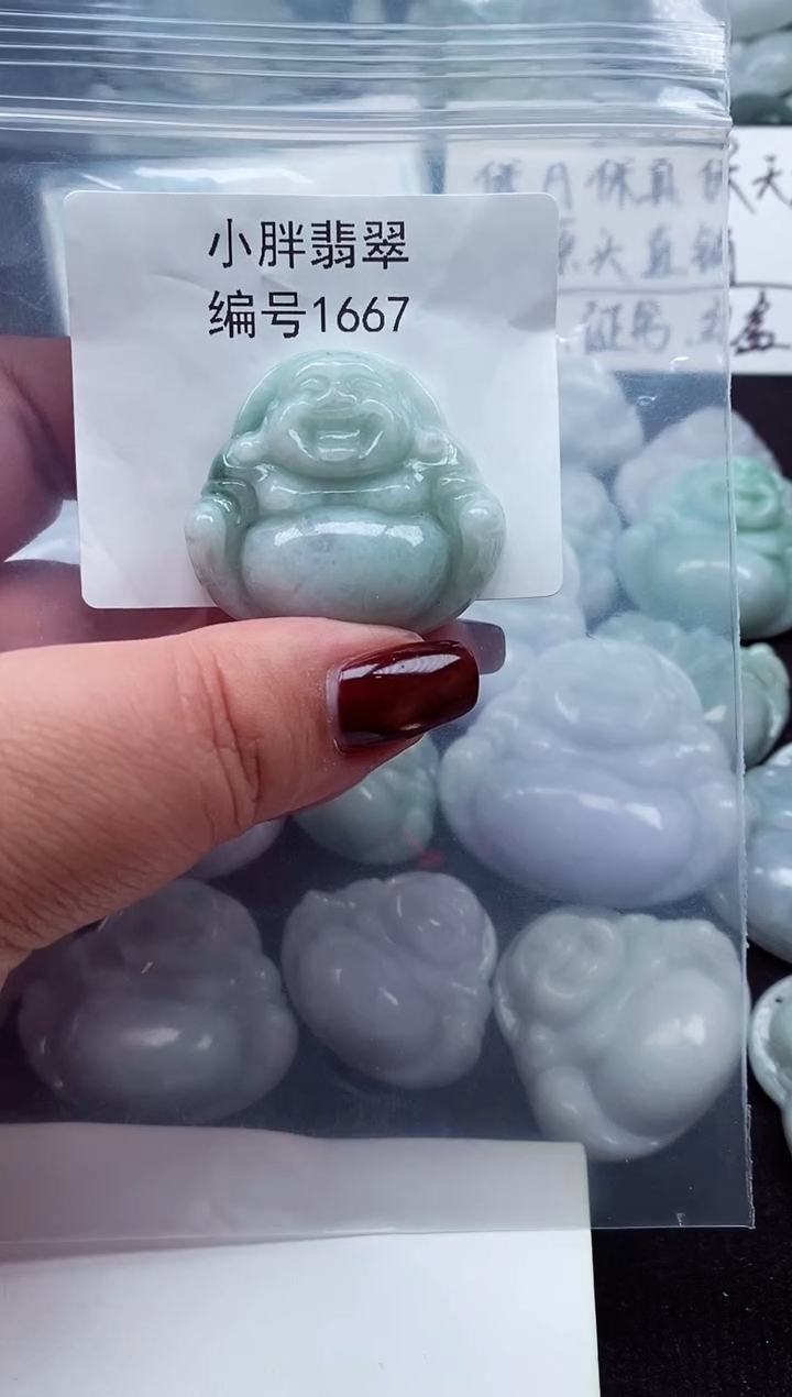颈饰未镶嵌翡翠缅甸天然A货翡翠1667