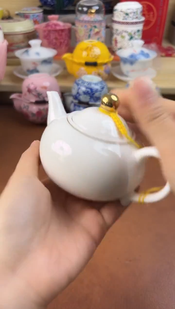 陶陶瓷茶具摆件旅行套组