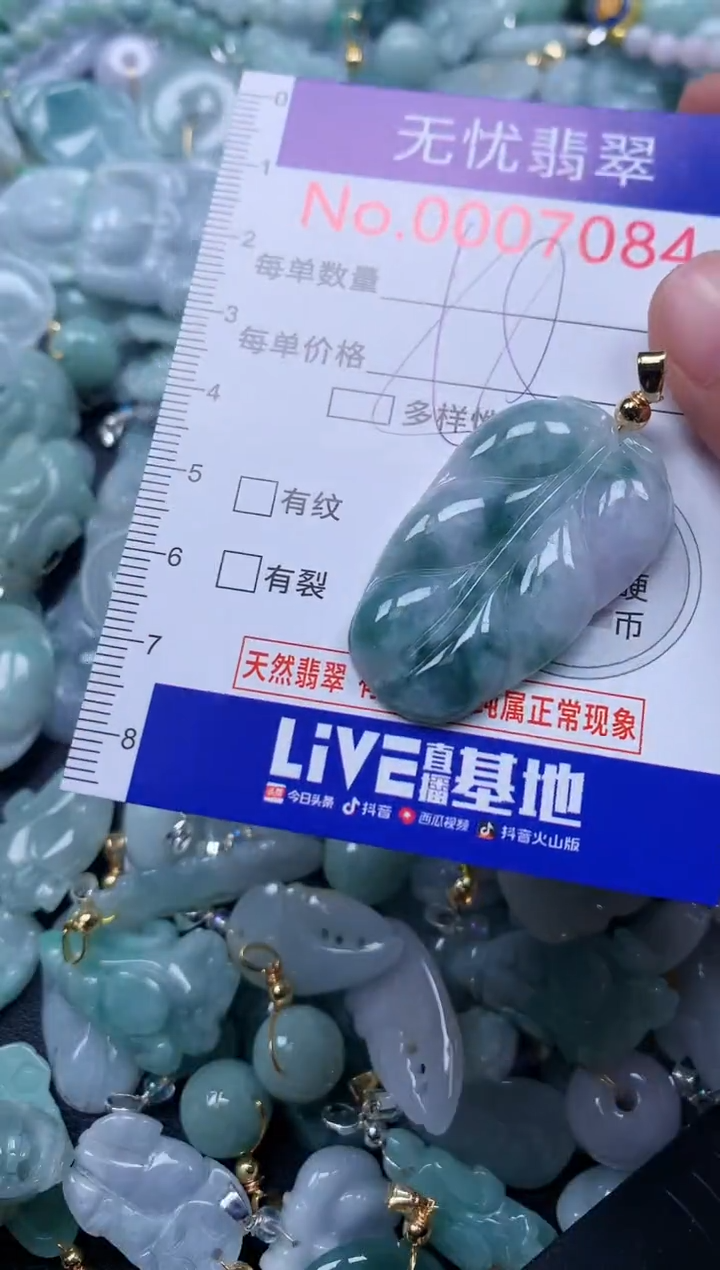 颈饰未镶嵌翡翠7084