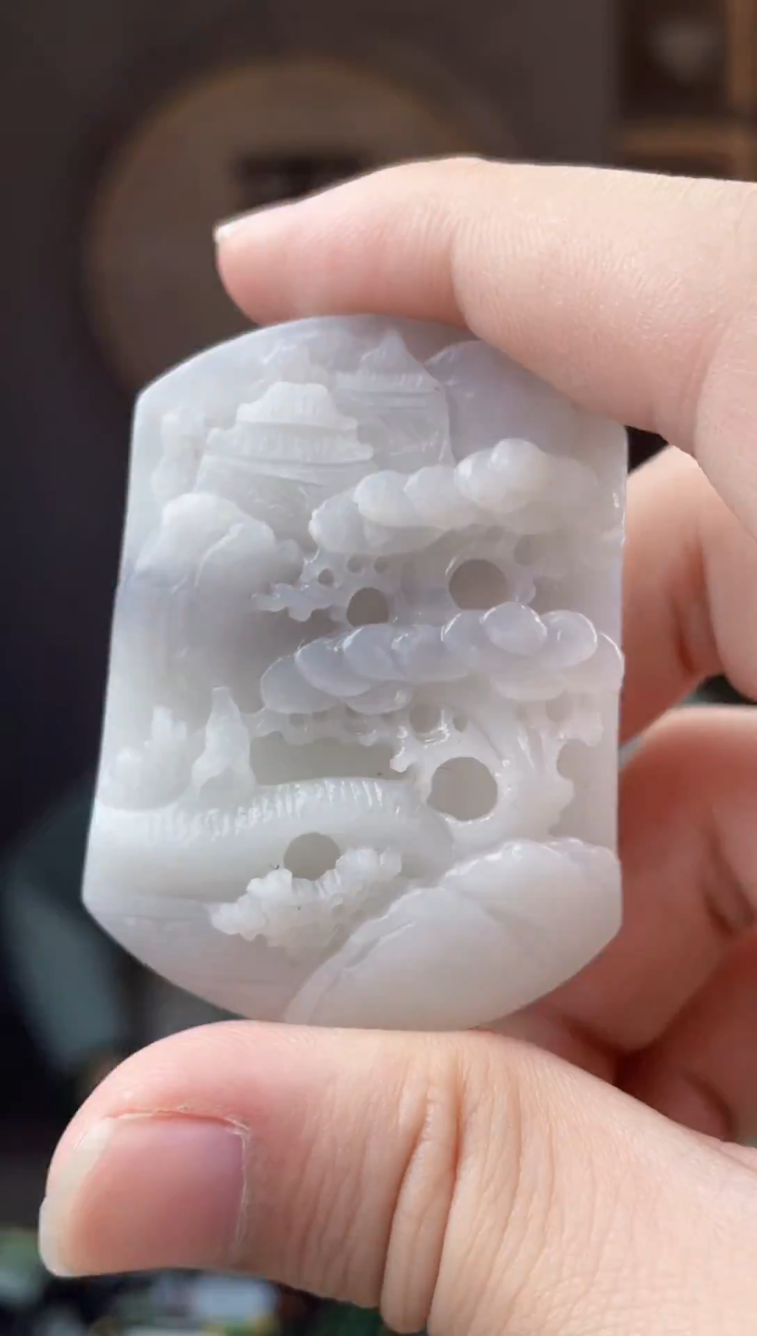 颈饰未镶嵌和田玉拍一发一，多样性发货