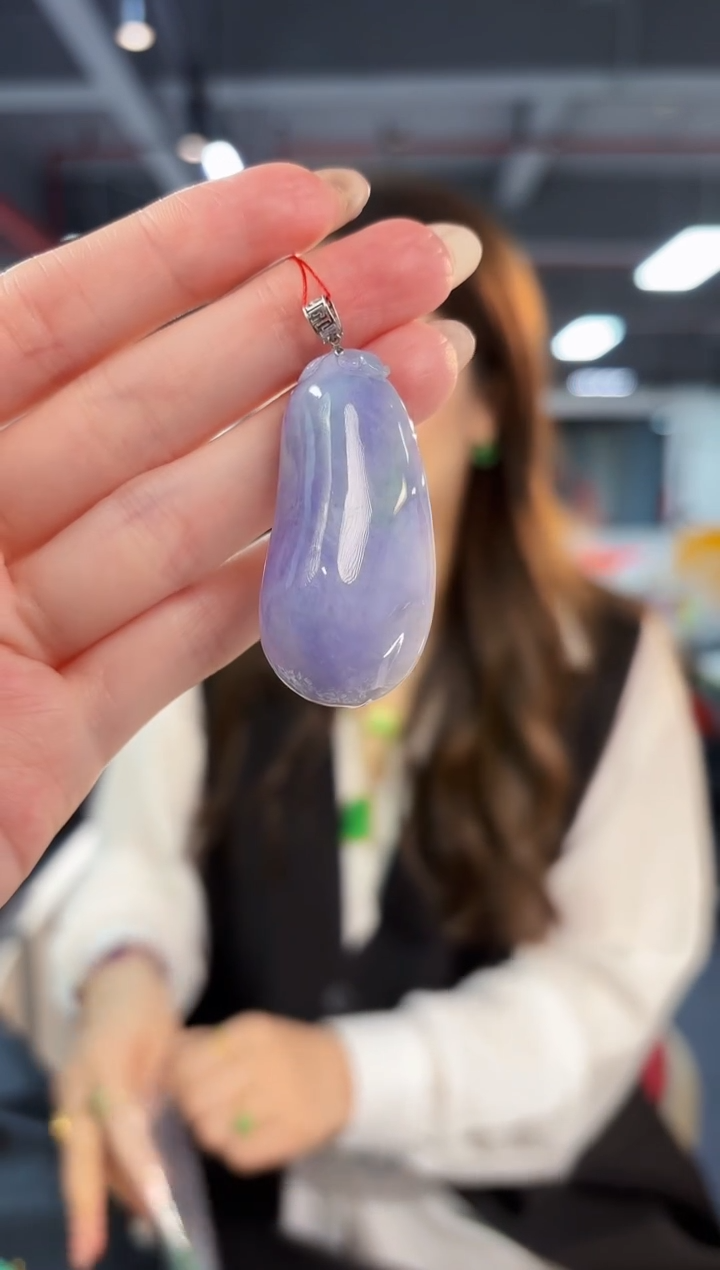 【闪购商品】翡翠颈饰18K金镶嵌缅料A货/支持复检/一件