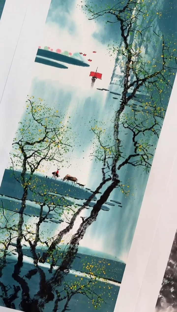 国画97赵隆轩美术馆李庆兴老师作品