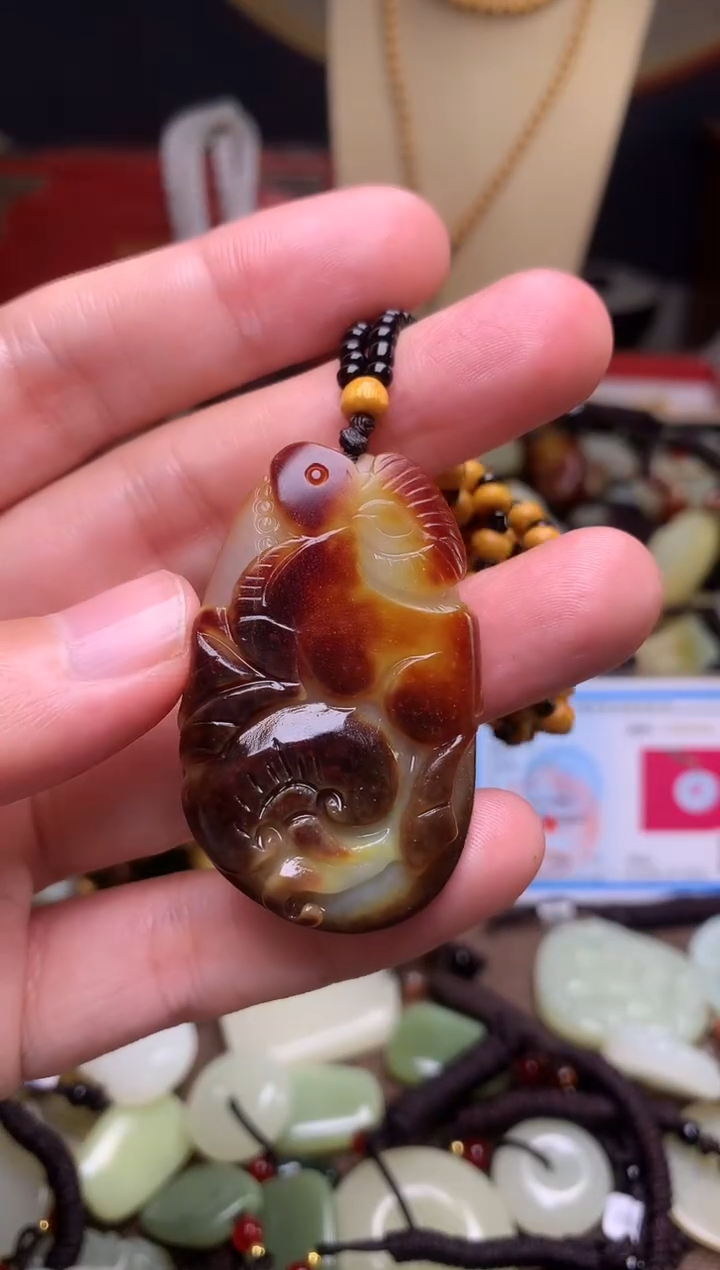 颈饰未镶嵌和田玉新疆料青海料清水和田玉吊坠