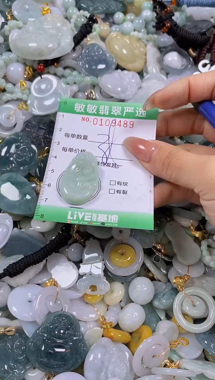 【闪购商品】翡翠颈饰未镶嵌闪购0109489