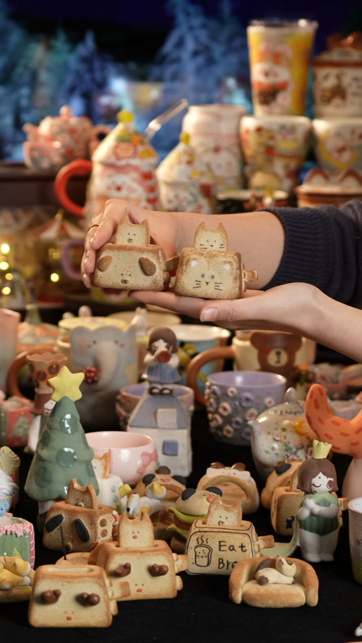 其他陶酸****塔景德镇釉下彩手绘设计师款陶瓷