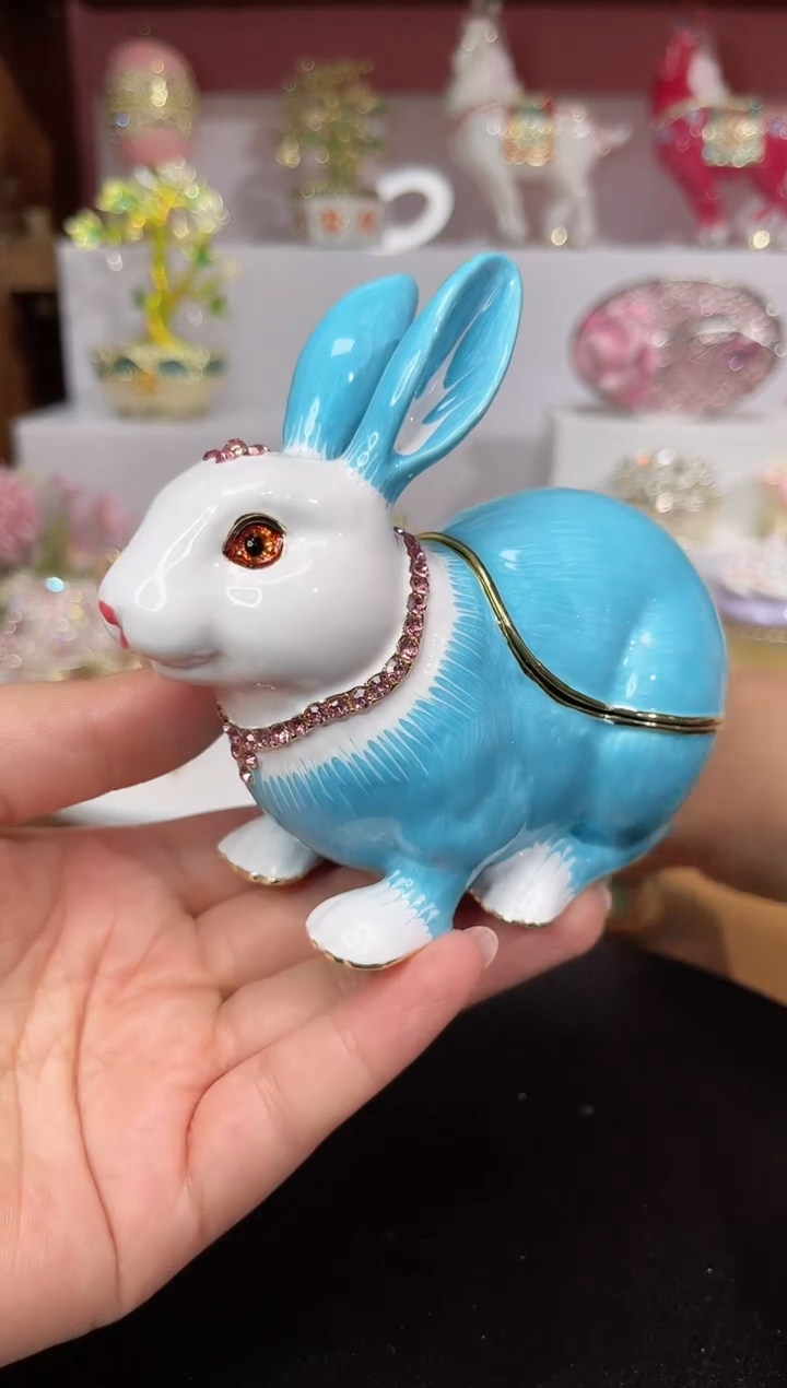 【闪购商品】易尚宝珐琅彩首饰盒