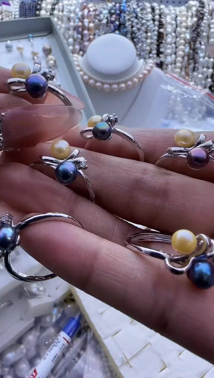 【闪购商品】淡水珍珠戒指未镶嵌691