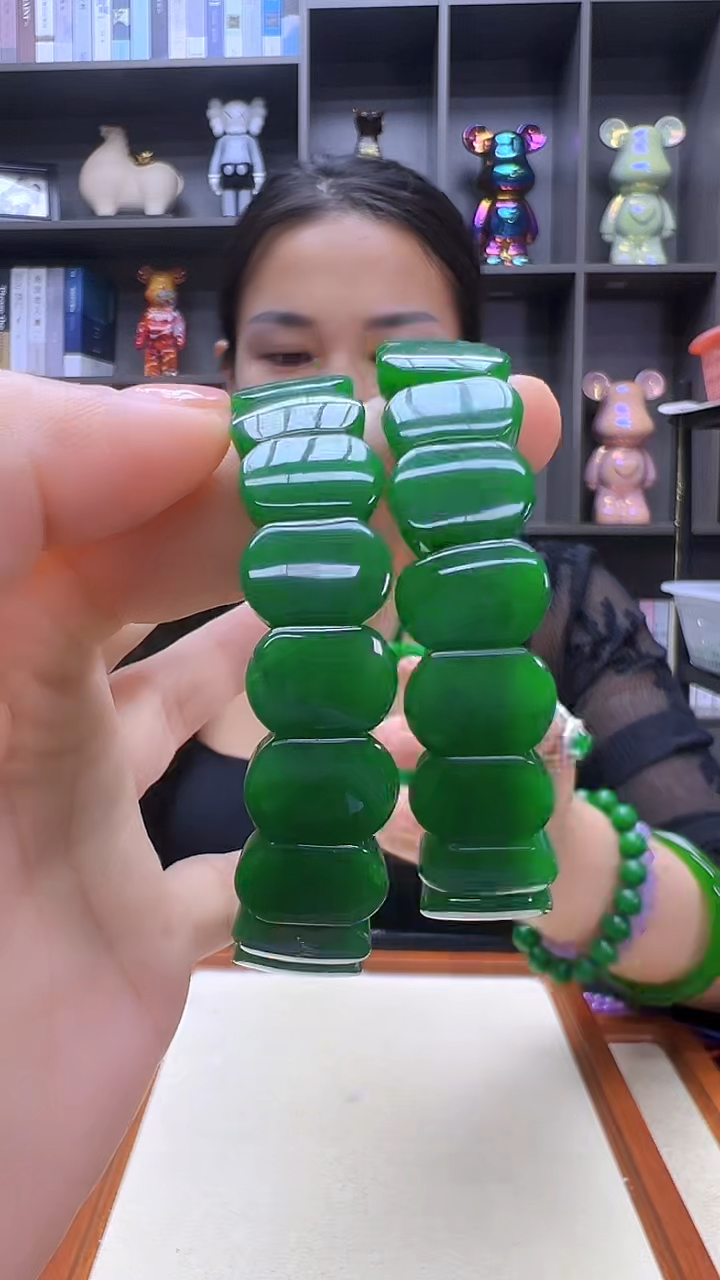 翡翠未镶嵌颈饰丹丹diy劲饰