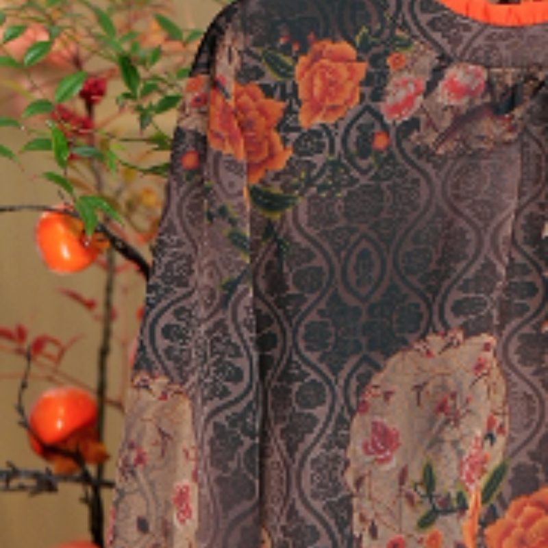 1-8811-23新款舒适印花小衫