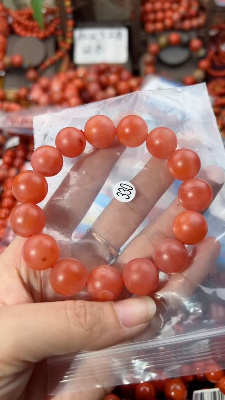 【闪购商品】南红玛瑙手串未镶嵌14