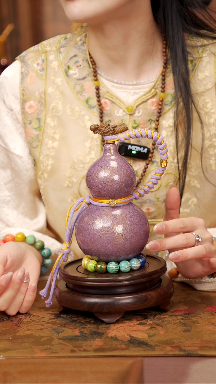 124易林高端工艺大漆酒葫芦--368