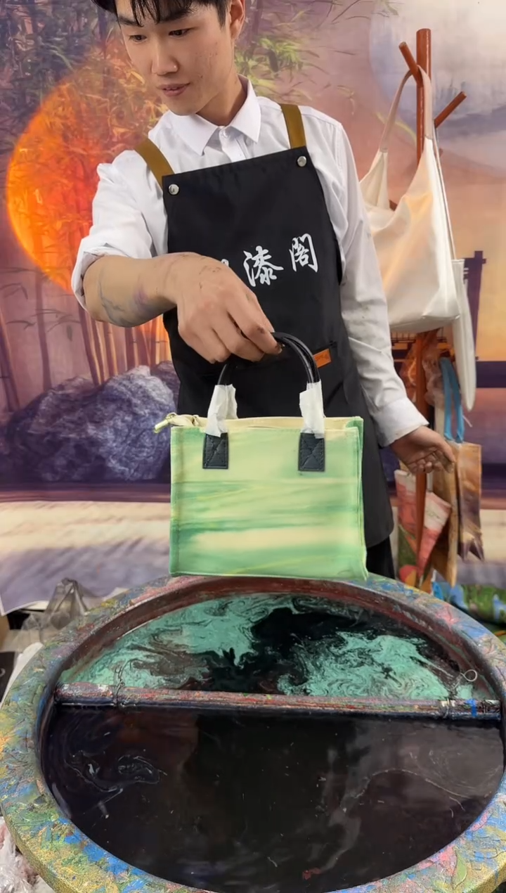 熊猫包现场制作233