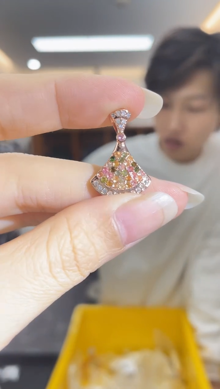 【闪购商品】碧玺·银S925镶嵌多样性一件发货