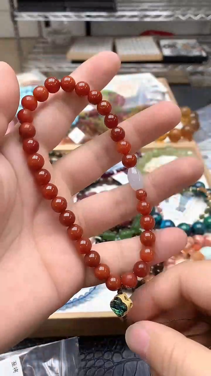 【闪购商品】玛瑙/玉髓手链未镶嵌手链5