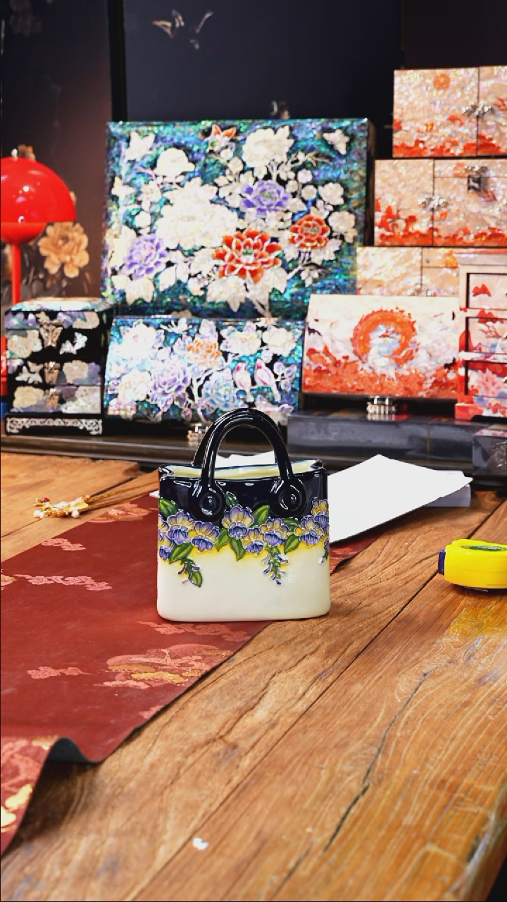 【闪购商品】瓷片豆包儿推荐饰品摆件