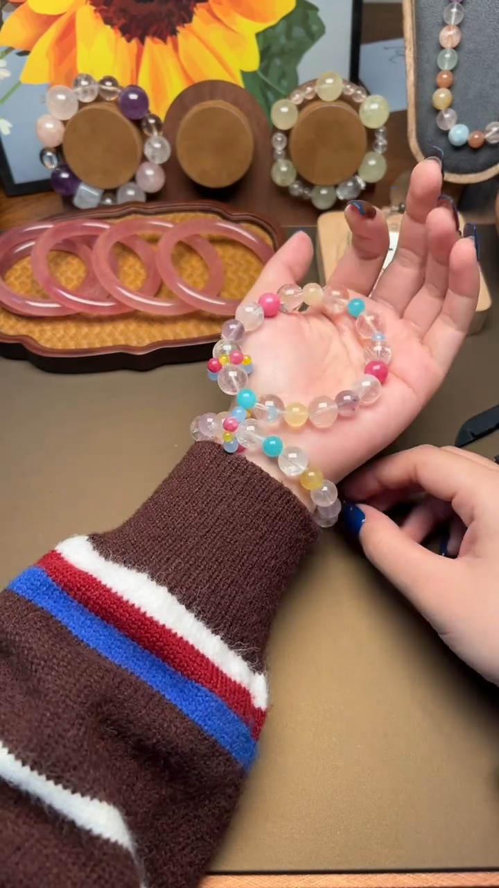 未镶嵌手串水晶1