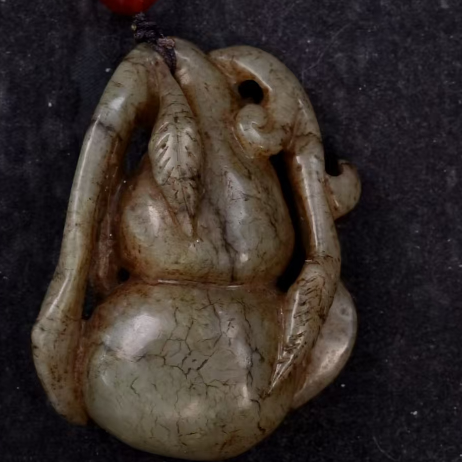 清代和田玉葫芦 1