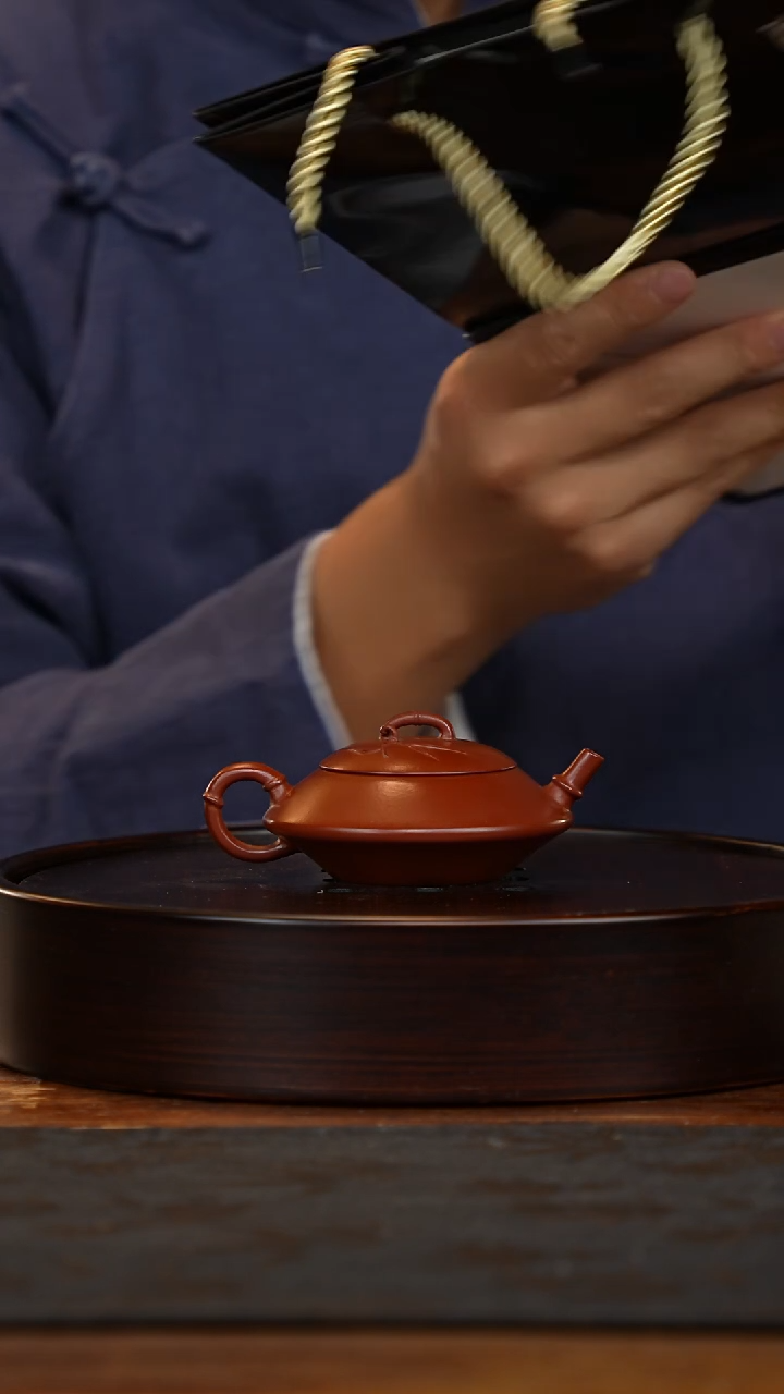 【闪购商品】紫砂茶壶CCF-合欢壶100cc