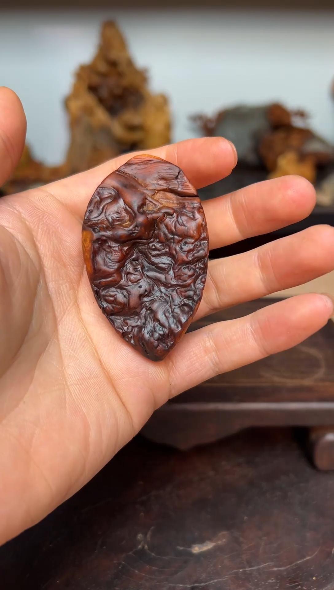 柏木（崖柏）崖柏雕刻件