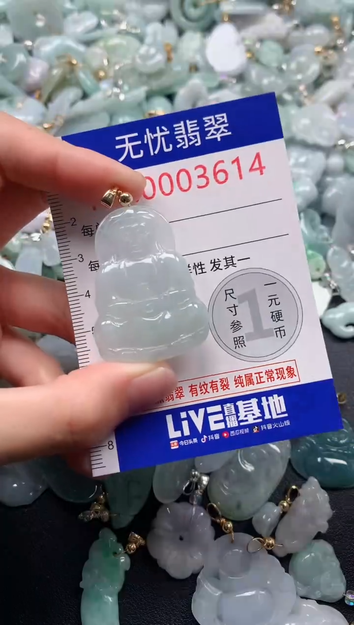 颈饰未镶嵌翡翠3614