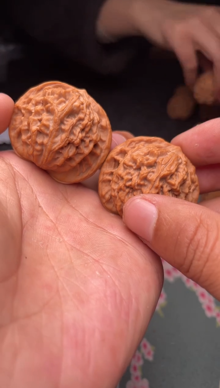 把件文玩核桃a211   盘龙纹40尺