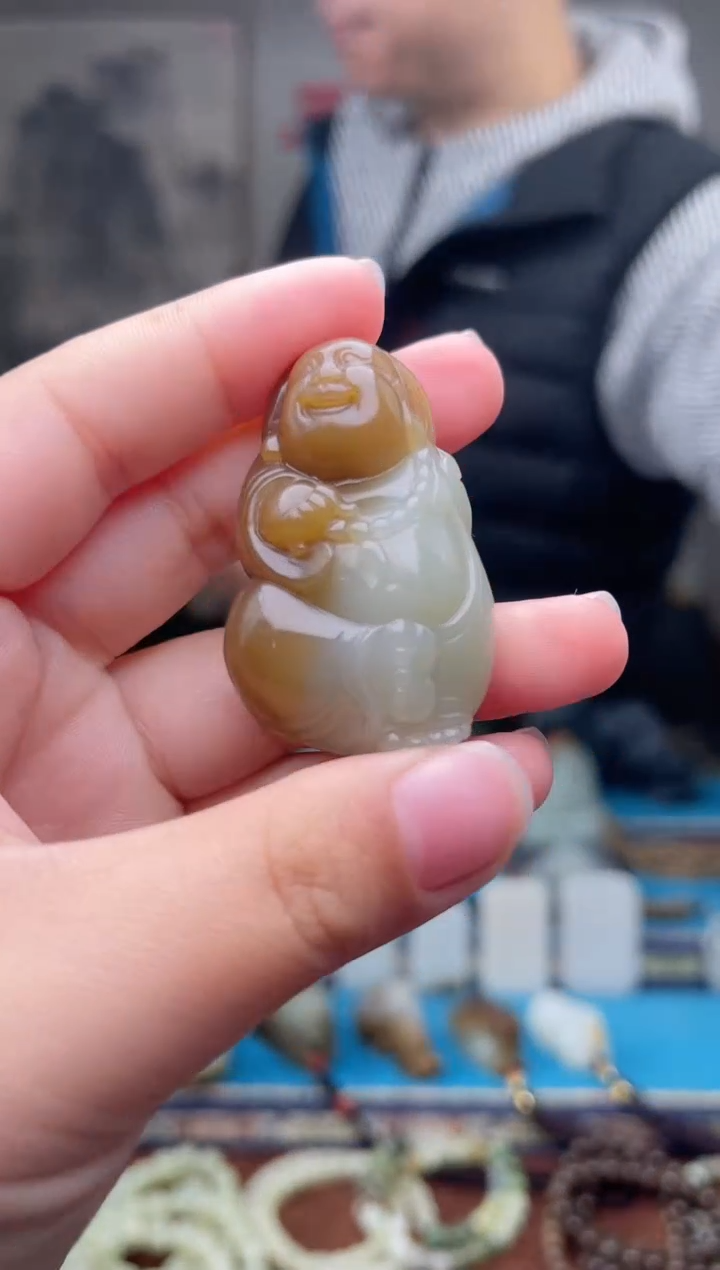 【闪购商品】和田玉未镶嵌挂件1