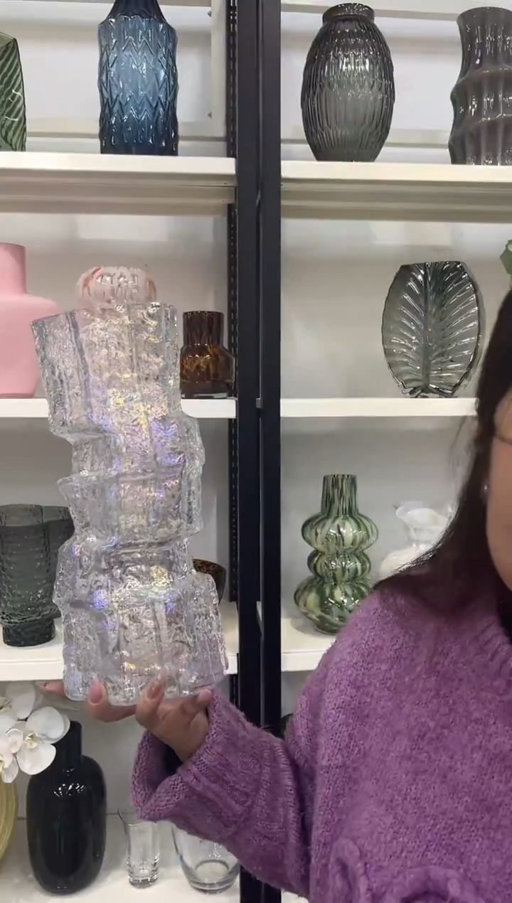 水养鲜花干花插花客厅装饰品大（七彩）