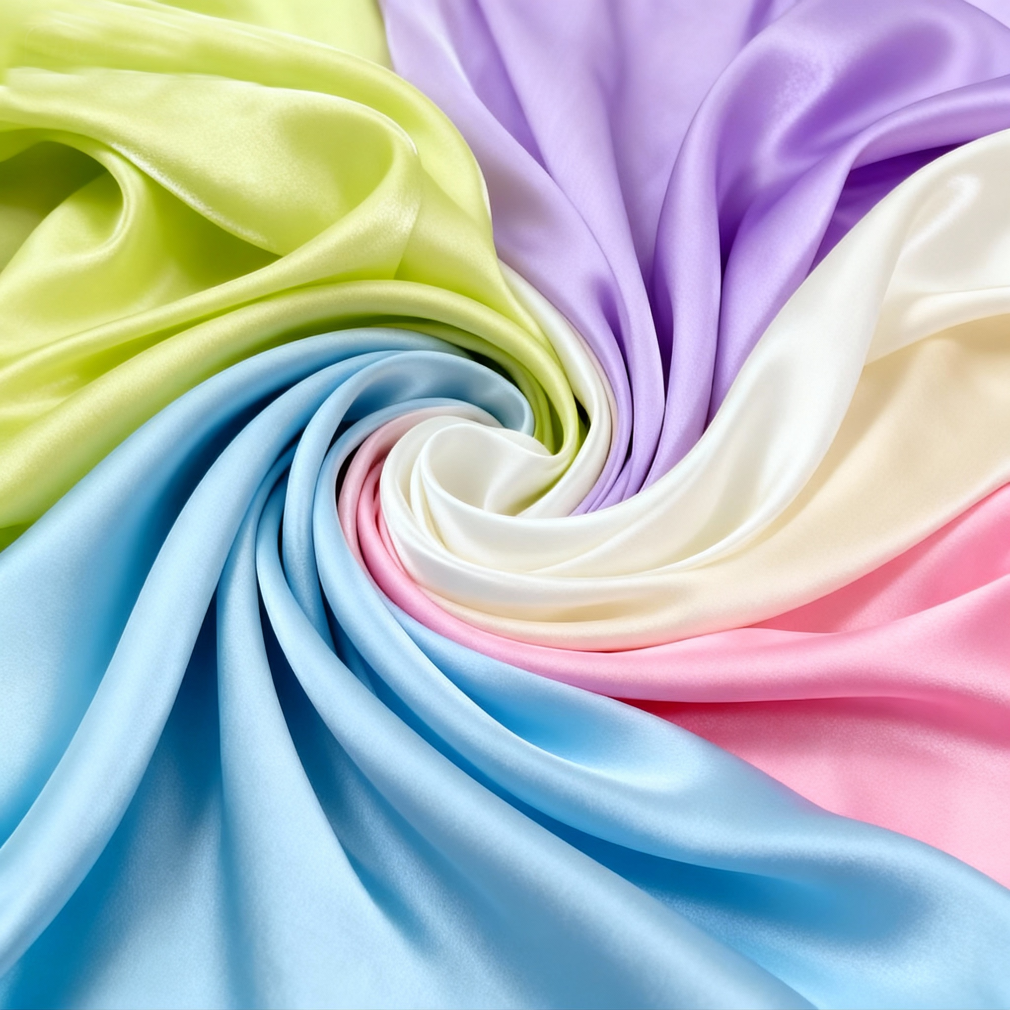 水波珠光感欧根纱面料汉服连衣裙舞台服LO裙手工DIY垂感服装布料