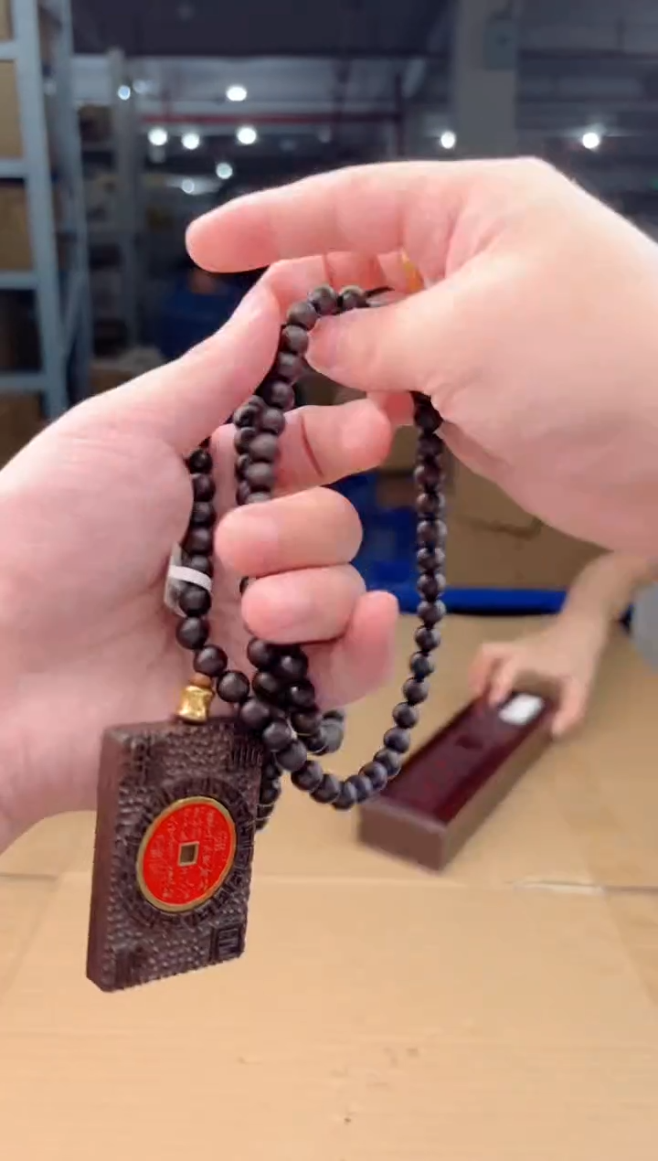 禧一文玩木作类材质手串无礼盒