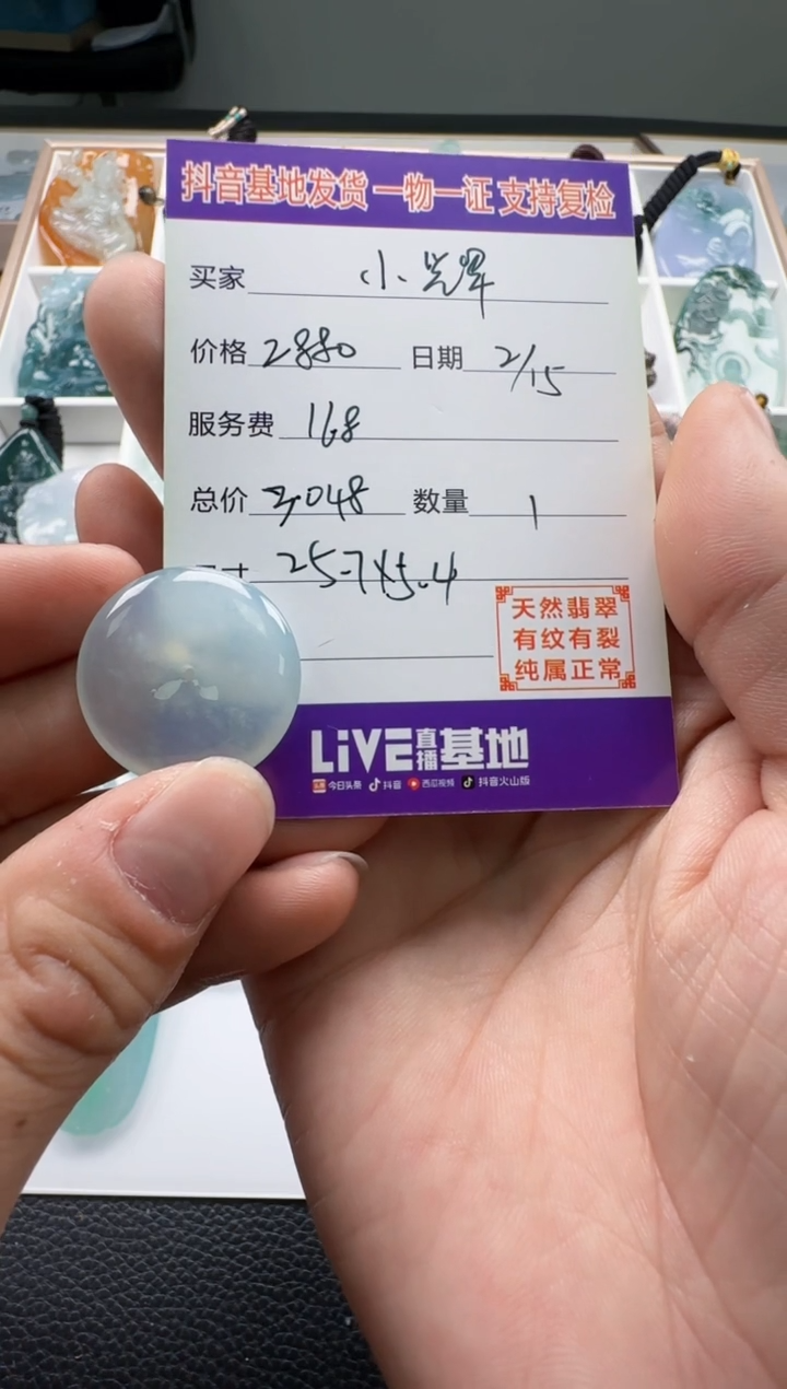 【闪购商品】翡翠颈饰未镶嵌11111111