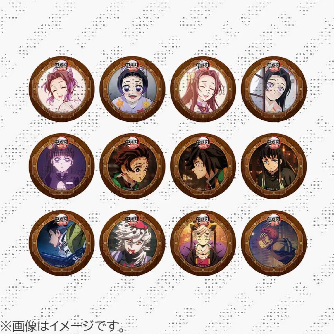 日谷《鬼灭之刃》无限城挂件/cafe吧唧盲盒（代拆）