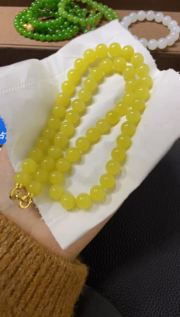 颈饰未镶嵌和田玉F107