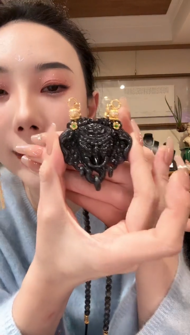 【闪购商品】翡翠颈饰未镶嵌国风