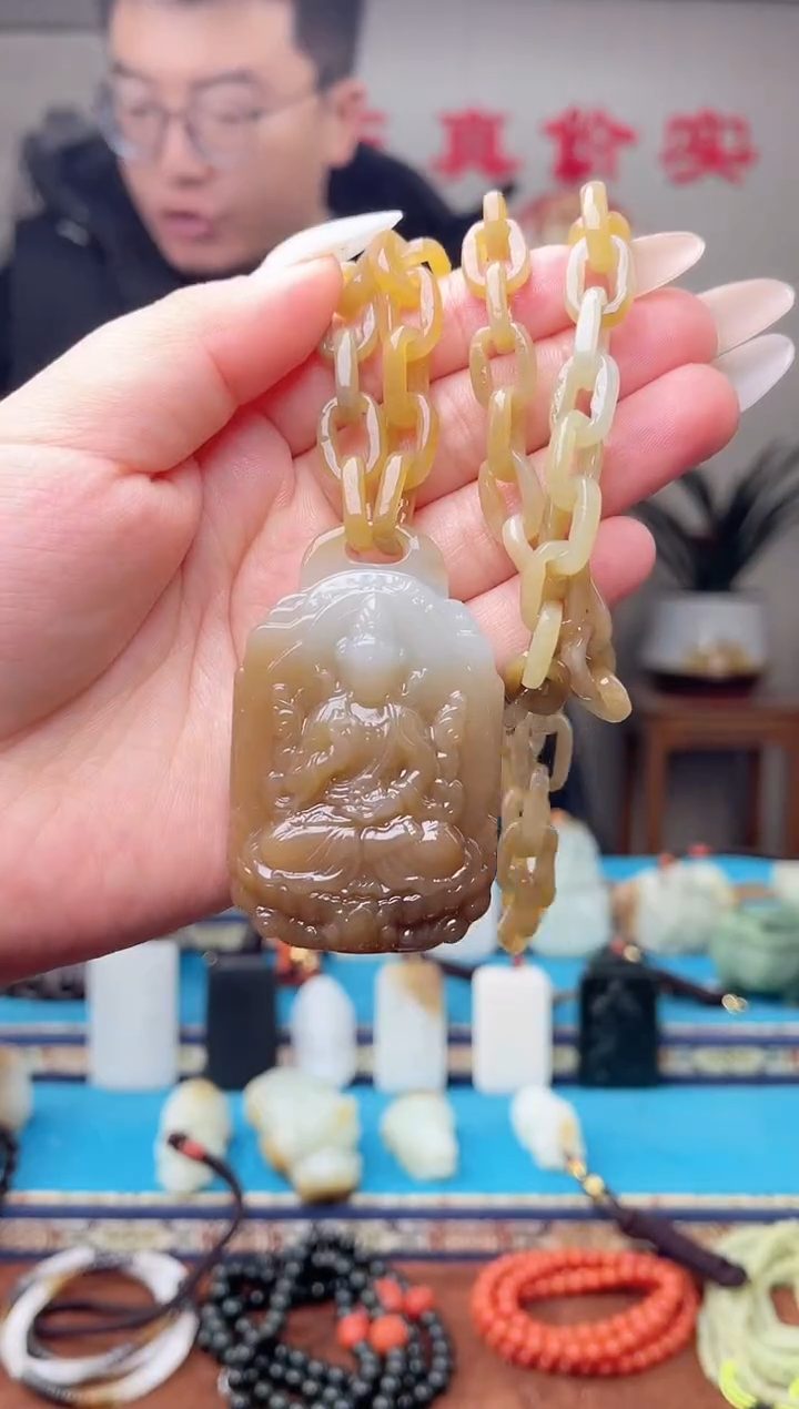 【闪购商品】和田玉挂件未镶嵌1
