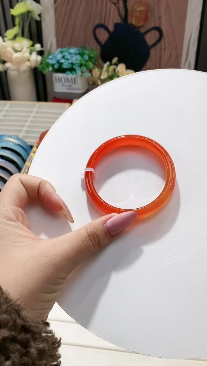 手镯玛瑙/玉髓未镶嵌10-54.5