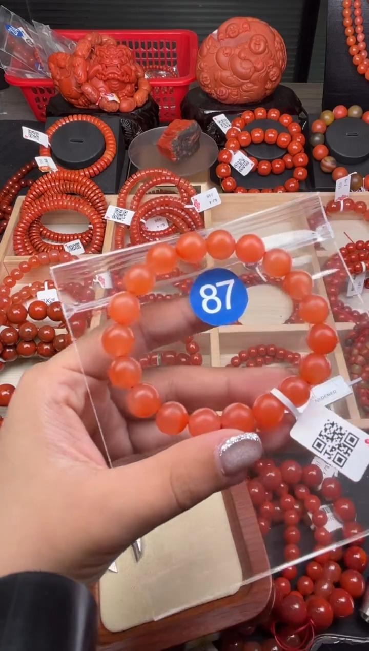 南红玛瑙未镶嵌珠宝奇石87-10+