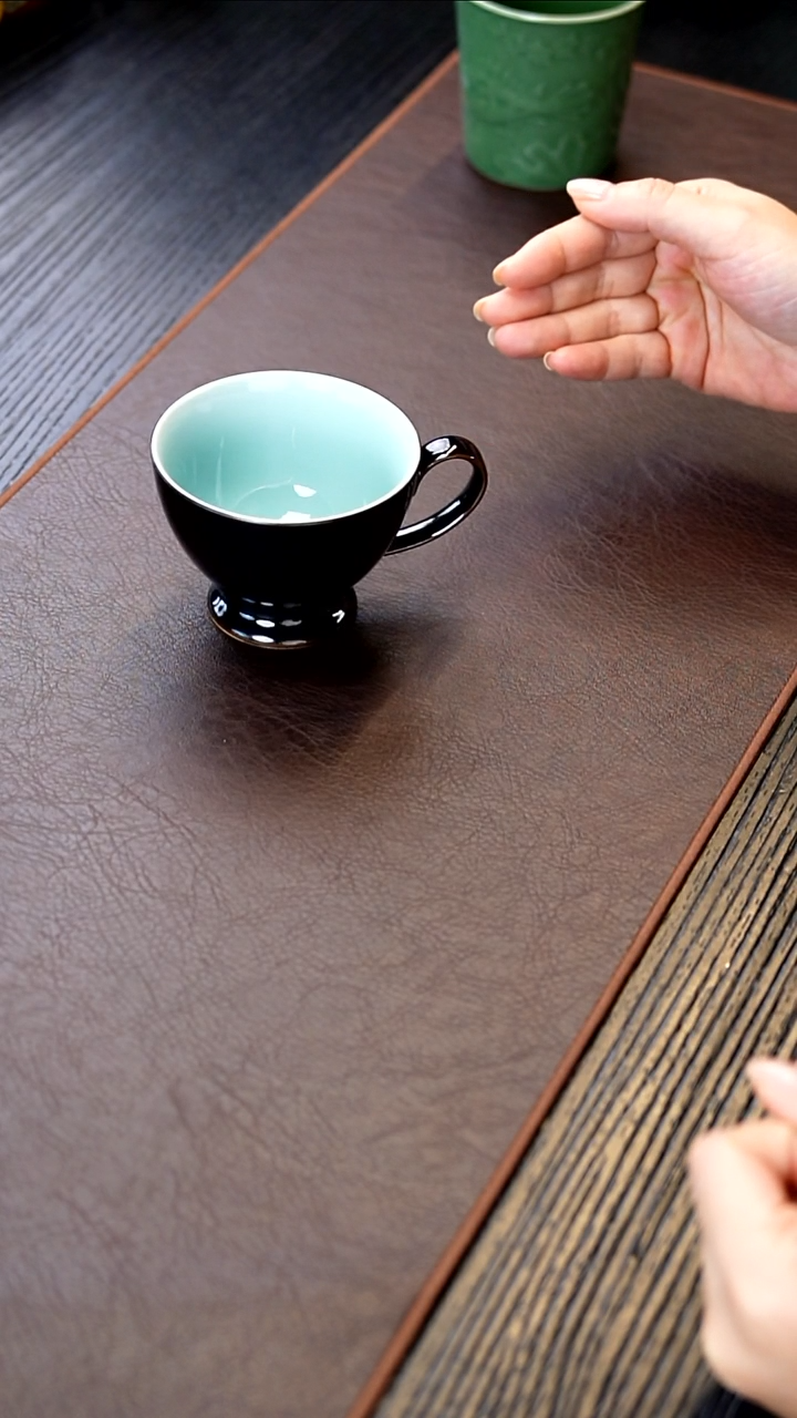 青瓷手工茶器包邮