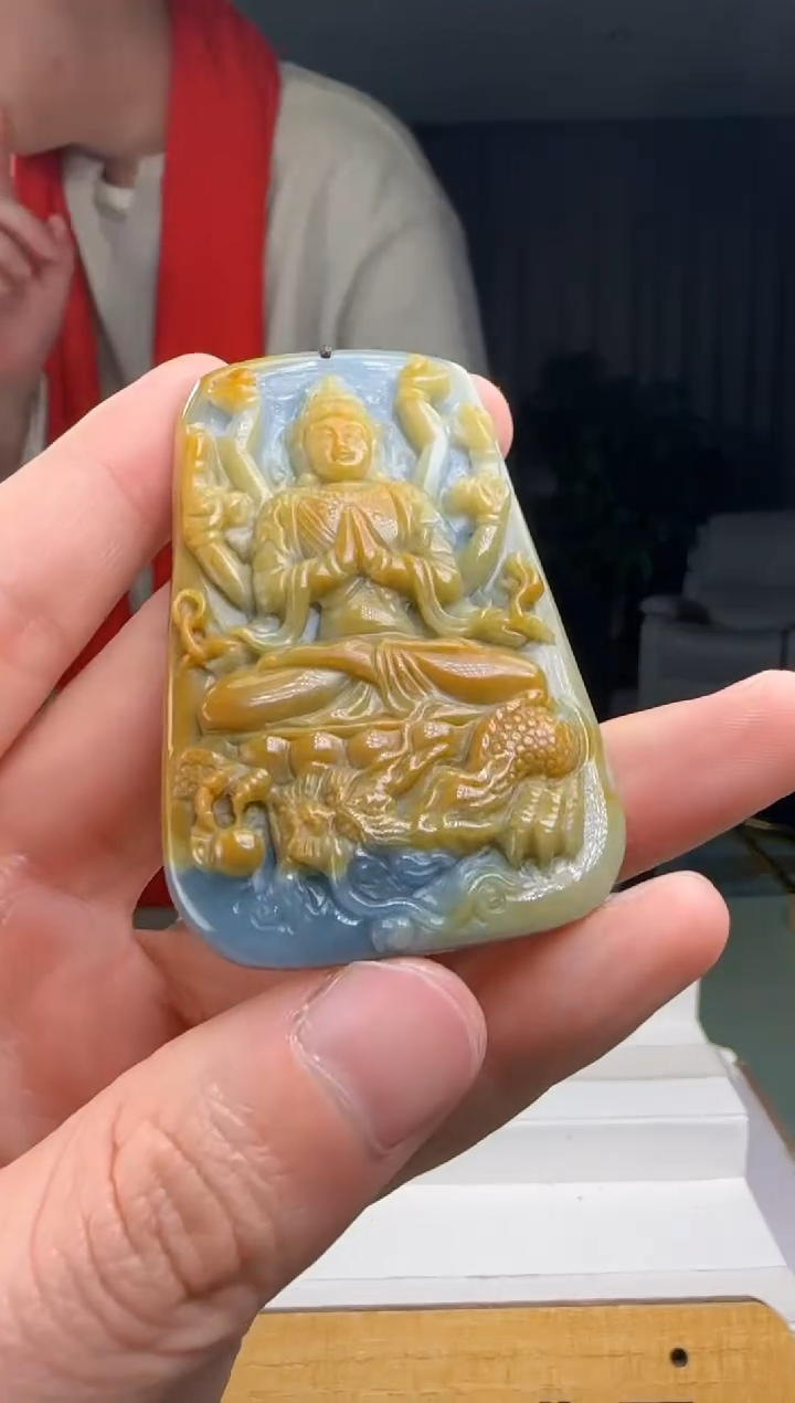 【闪购商品】翡翠吊坠(不含链)未镶嵌DY@@960Q3J14278