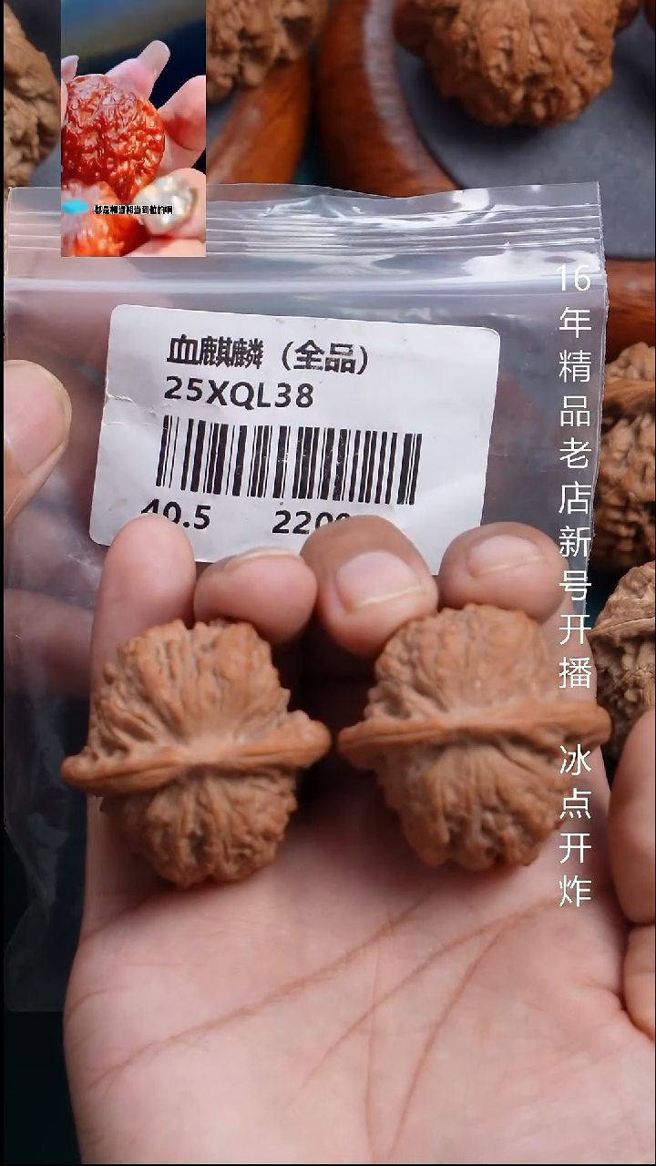 把件文玩核桃止*10.1福利40血麒麟【全品】10号