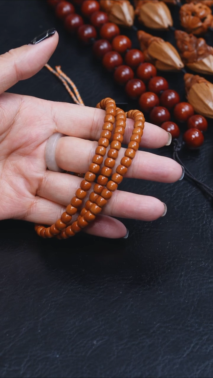 吊坠橄榄核宁****g0.6核尖108颗