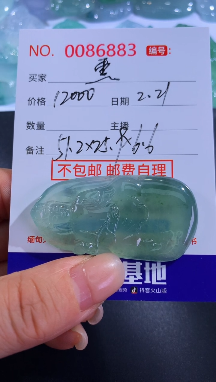 【闪购商品】翡翠颈饰未镶嵌熏