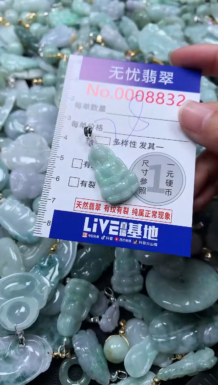 颈饰未镶嵌翡翠8832