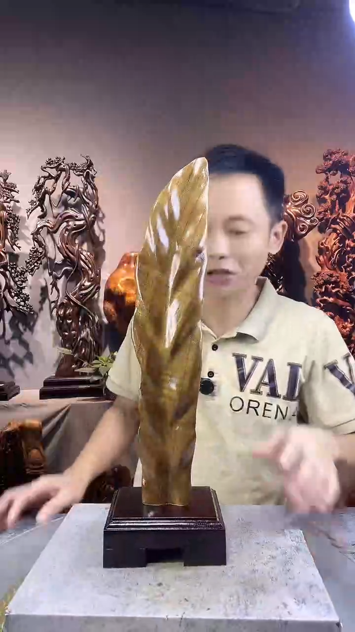 金丝楠潘*小叶桢楠随行摆件12