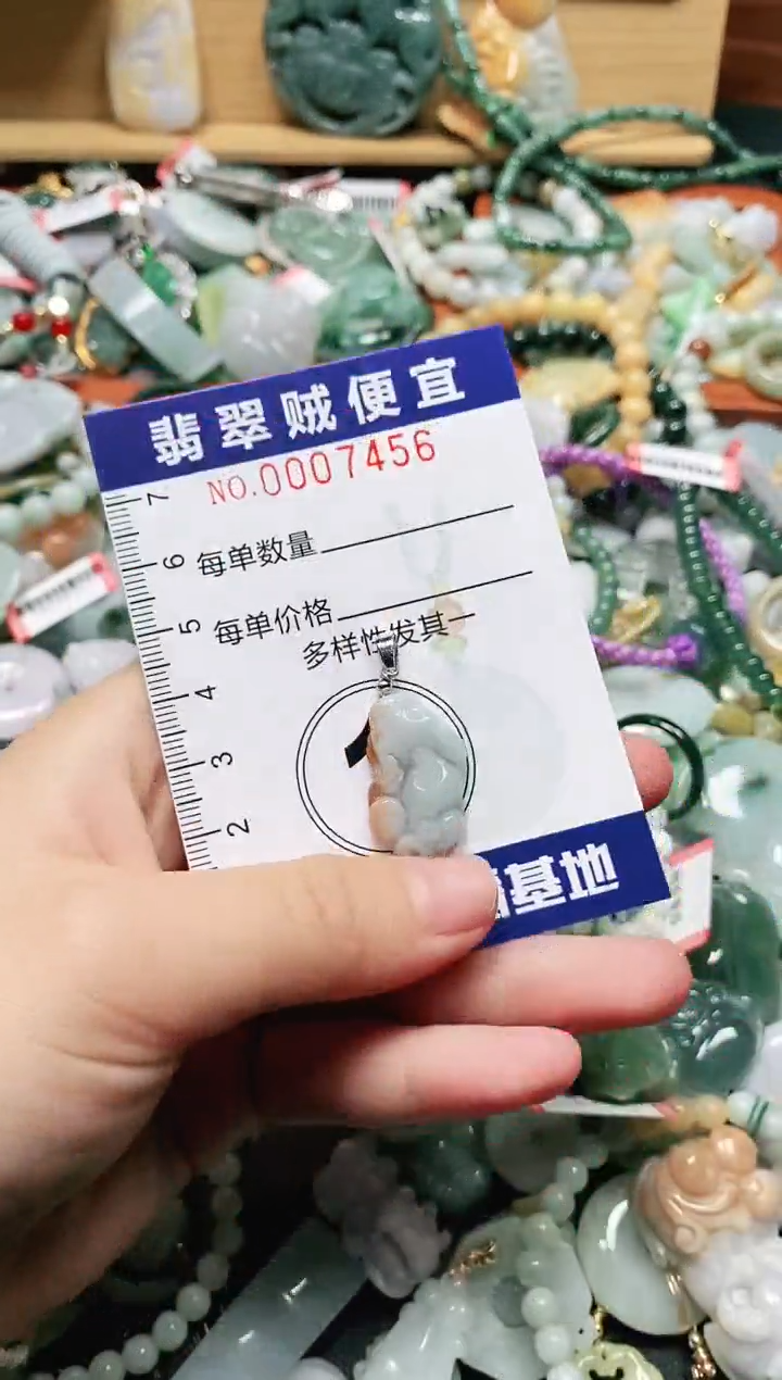 【闪购商品】翡翠颈饰未镶嵌闪购0007456