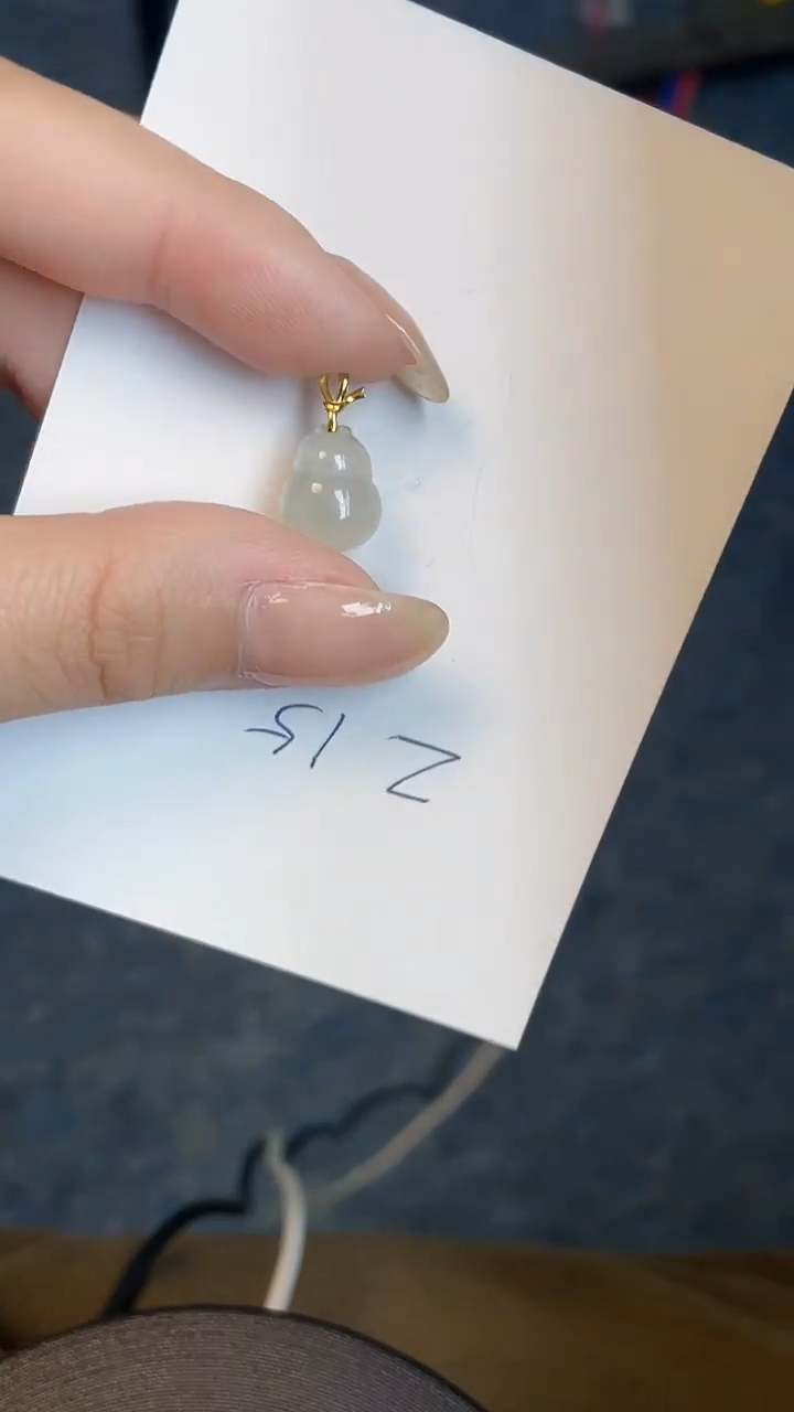 【闪购商品】翡翠颈饰18K金镶嵌00000000