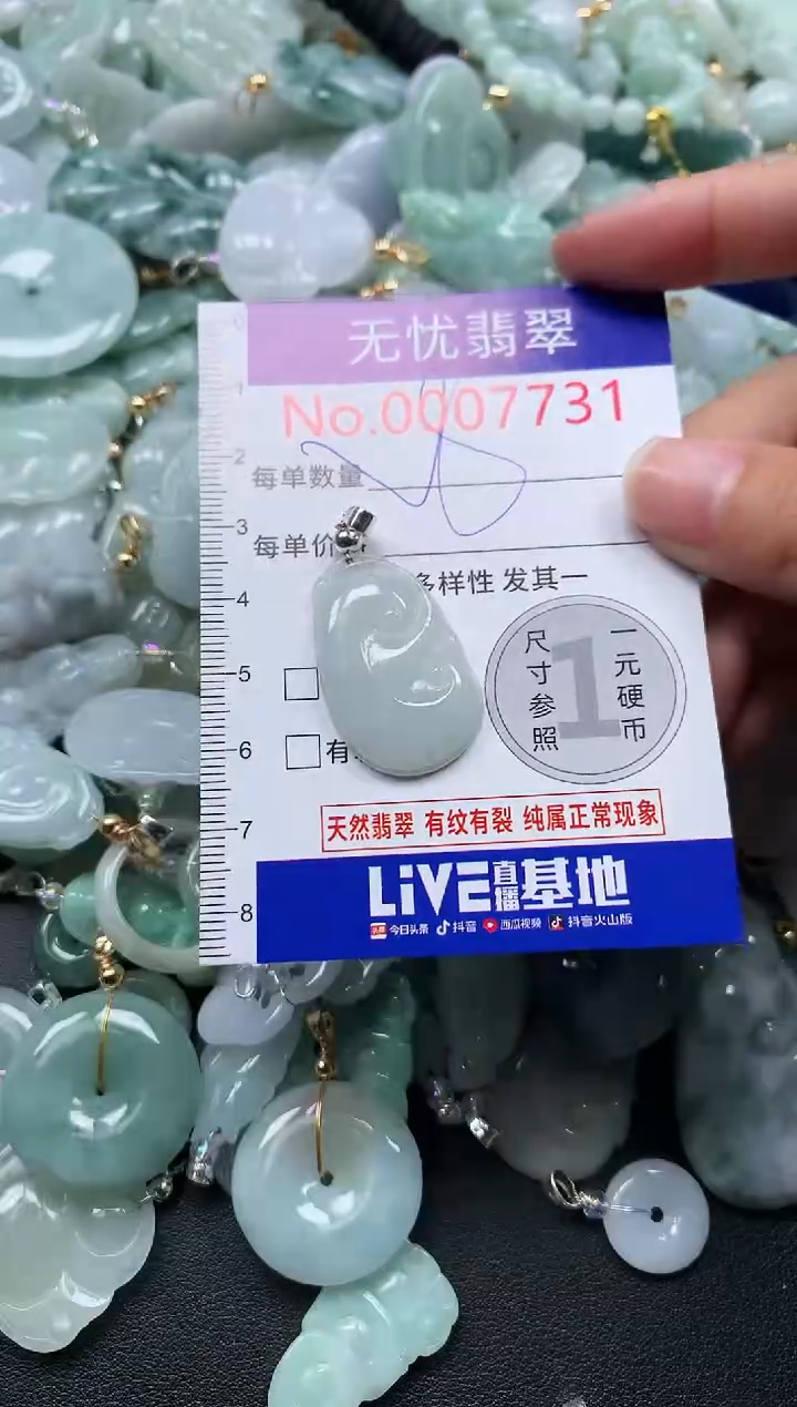颈饰未镶嵌翡翠7731