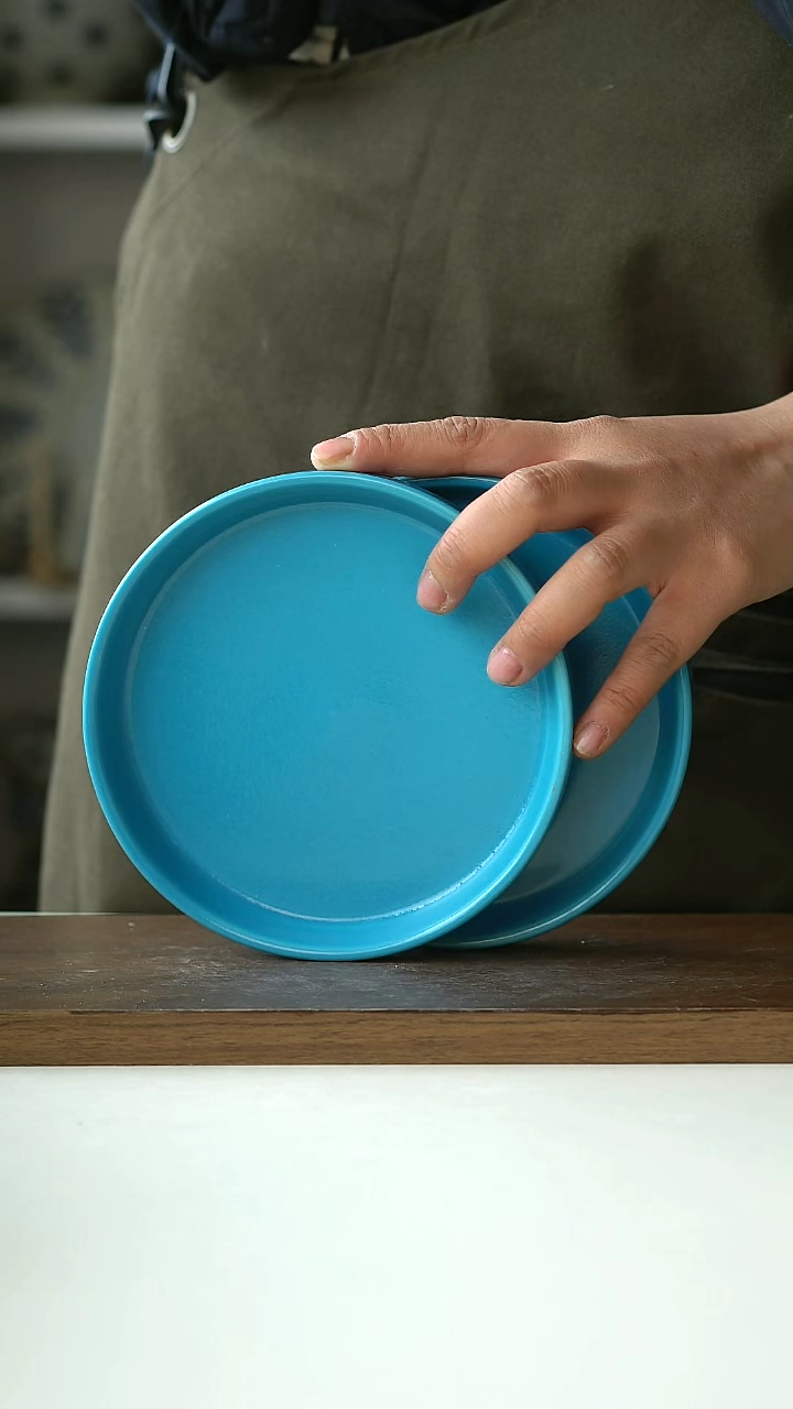 【闪购商品】陶瓷福利微瑕甜品盘2只装@4-2@