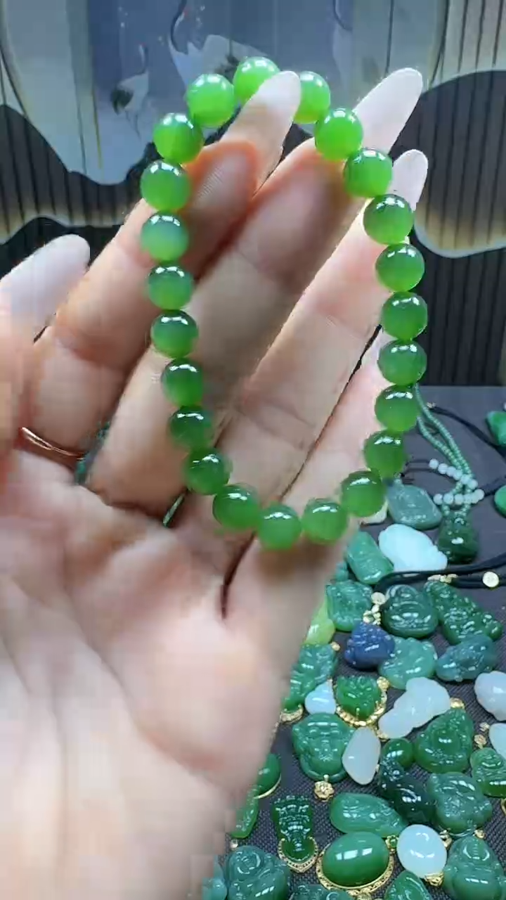 和田玉未镶嵌挂件8