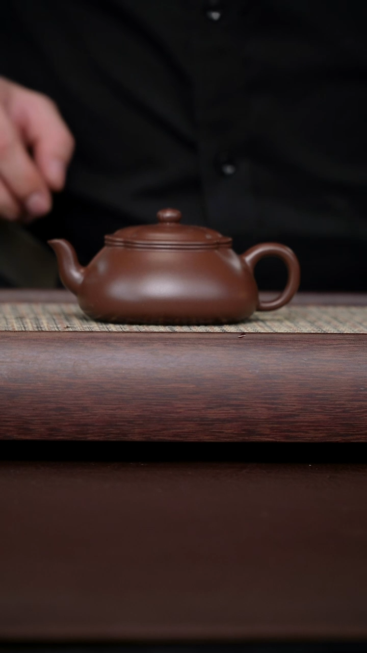 原矿手工紫泥海棠130CC